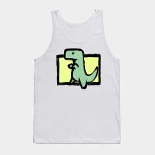 T-Rex Dino Tank Top